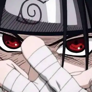 斑头像系列宇智波斑高清黑白头像