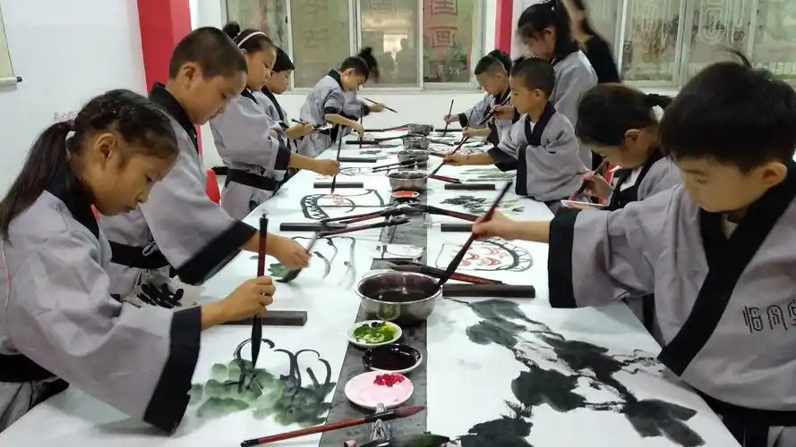 全国连锁少儿书画课程 大名临风堂书画