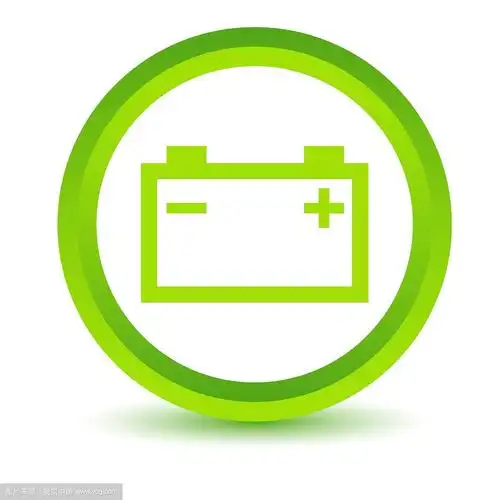 绿色蓄电池图标