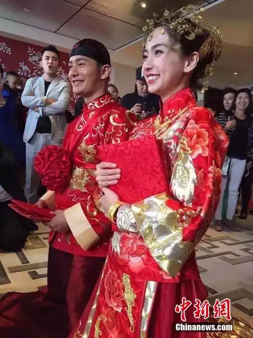 黄晓明angelababy婚礼现场图文