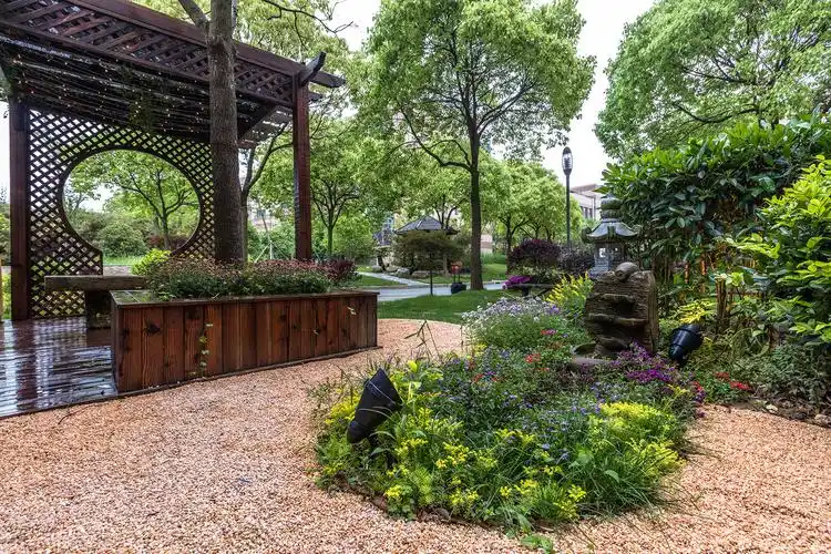 [分享]企业庭院设计私家花园设计施工景观花园改造