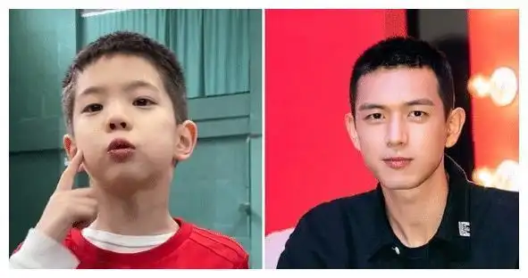 杜江七岁儿子照片曝光,简直就是李现小时候的样子