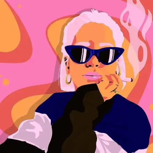 这种骚粉配色一般人不敢这么玩