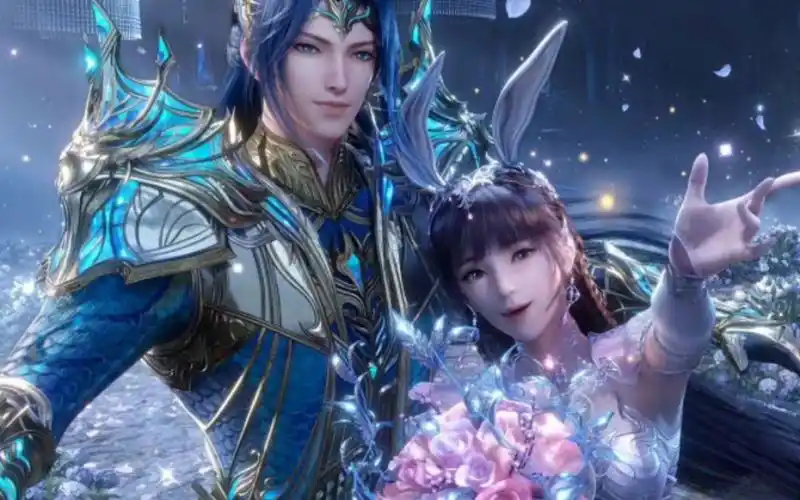 斗罗大陆1完结撒花,唐三小舞神装婚礼!