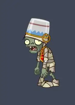 儿童简笔画铁桶僵尸怎么画