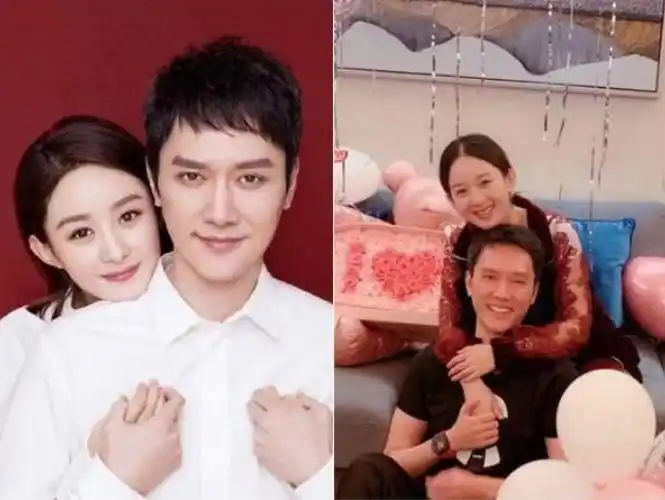 点配不上赵丽颖,因为冯绍峰是公认的花花公子,但看到两人甜蜜的结婚照