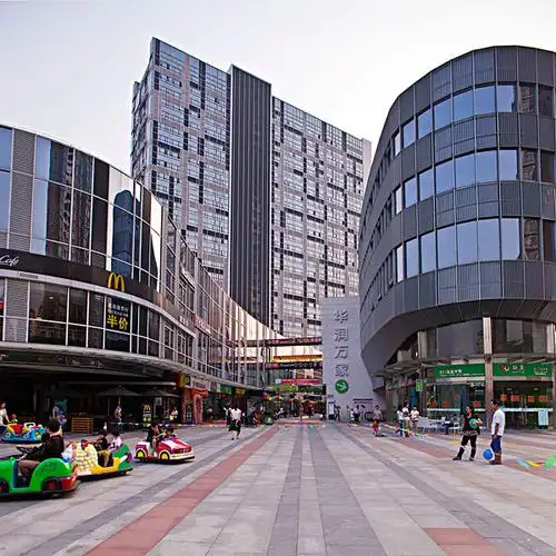 广州,番禺,奥园广场,购物中心,商场,高层建筑,室外