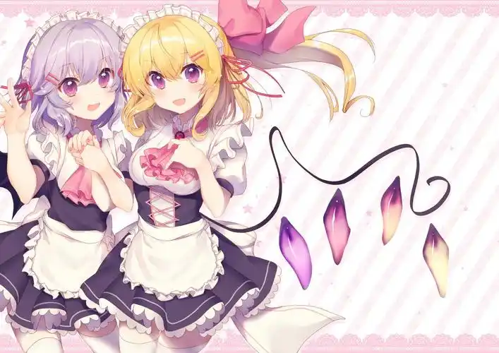 东方动漫人物女仆二次元4k图片