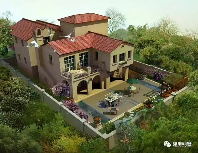 10款带院子的农村别墅,别墅配庭院,快活赛神仙