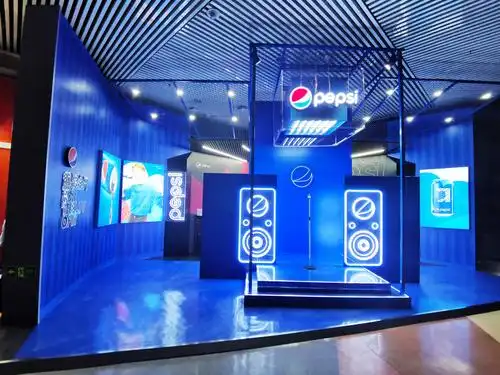首页>服务案例>展览展示>展台设计>五棵松百事可乐展位创意设计专业