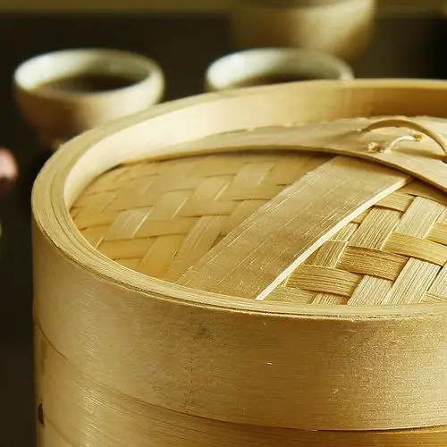 传统家用加深包子笼屉小笼包竹制蒸笼