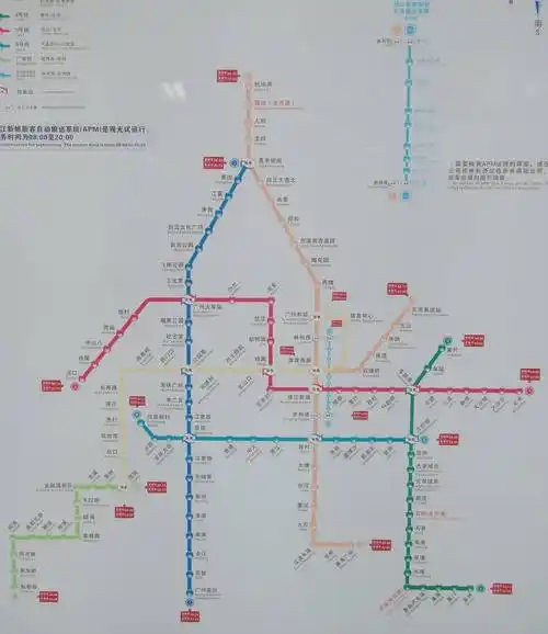 佛山广佛地铁线路图