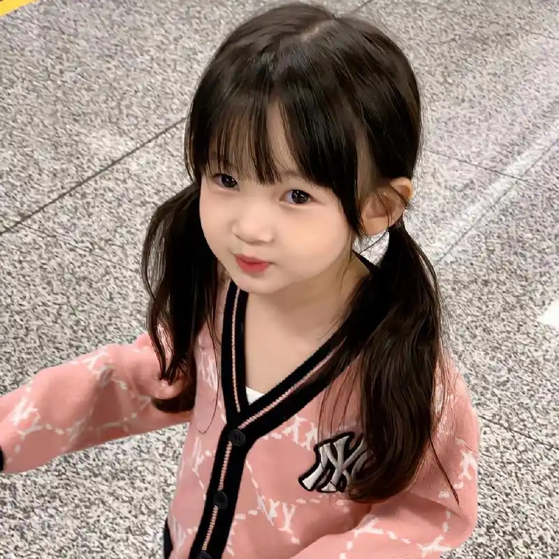 萌娃头像:可爱呆萌小孩子头像 1,生活明朗,万物可爱,我按时长大.