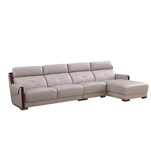 广东佛山家具厂家直销皮艺沙发客厅小户型现代简约头层牛皮可定制