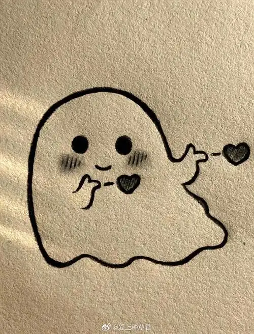 这样的简笔画卡通图案太可爱了吧!