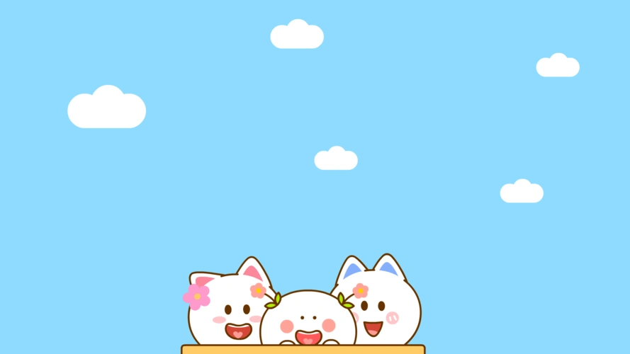 桃小仙 二花 动漫卡通 pc电脑桌面壁纸头像大合集|动漫|单幅漫画|仙粑