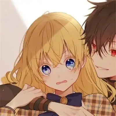 二次元cp情头一对图