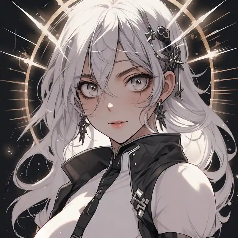 动漫风霸气女生头像99