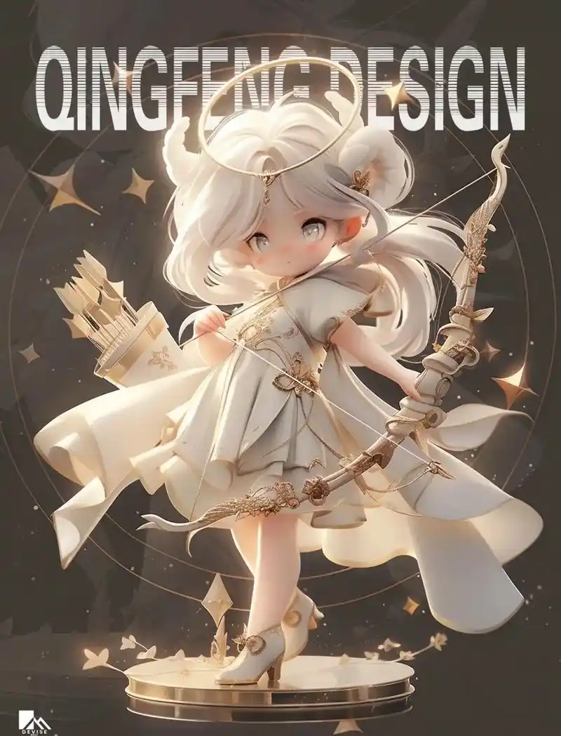 射手座女孩.#优质头像 #治愈画风 #q版人物 #星座 - 抖音