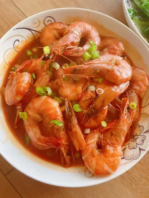 好吃的红烧大虾