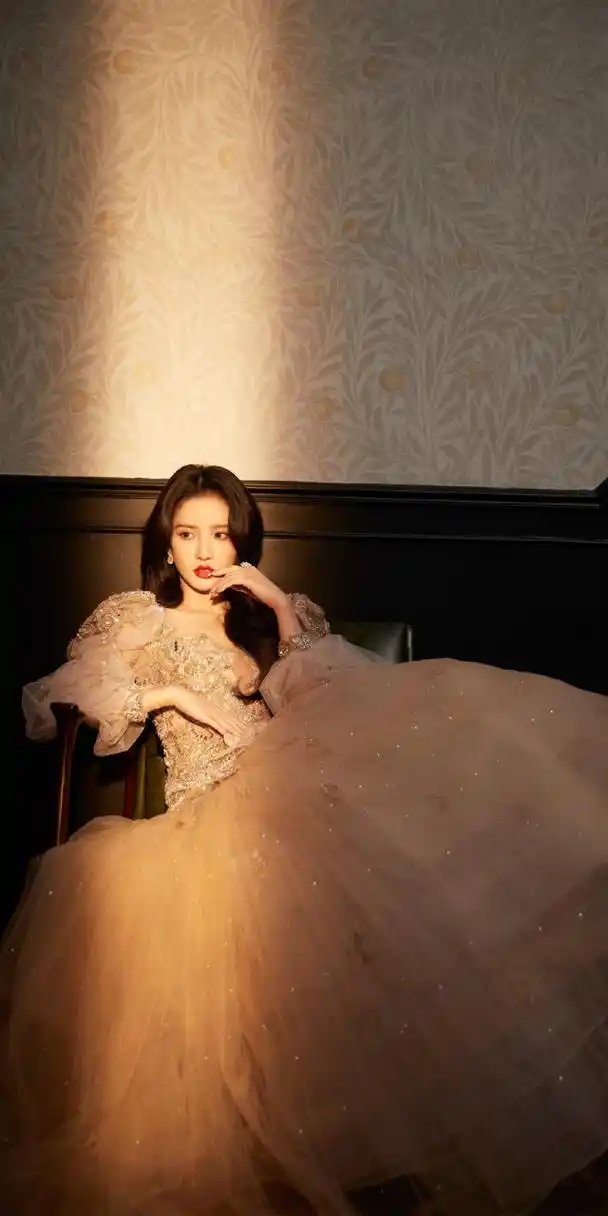 刘些宁宫廷风造型写真壁纸