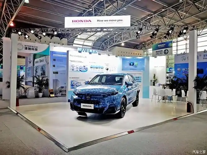 【图】插电式燃料电池车 本田cr-v e:fcev亮相_汽车之
