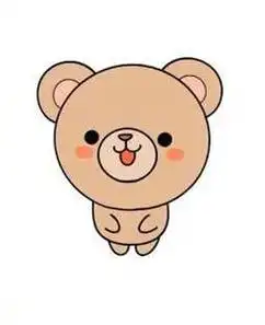 小熊简笔画 小熊简笔画可爱又简单