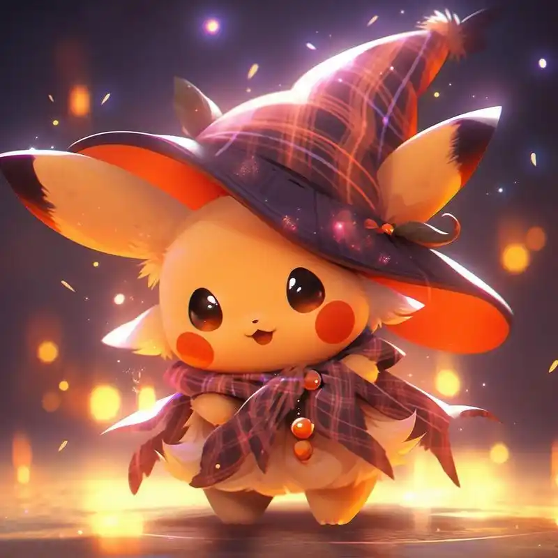 【头像】万圣节特别款皮卡丘