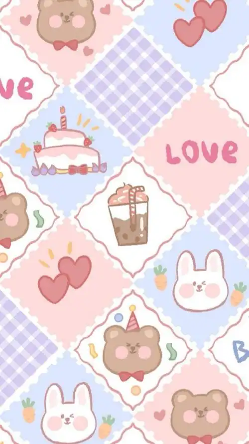 少女心可爱壁纸|希望你的可爱可以治愈一切不开心