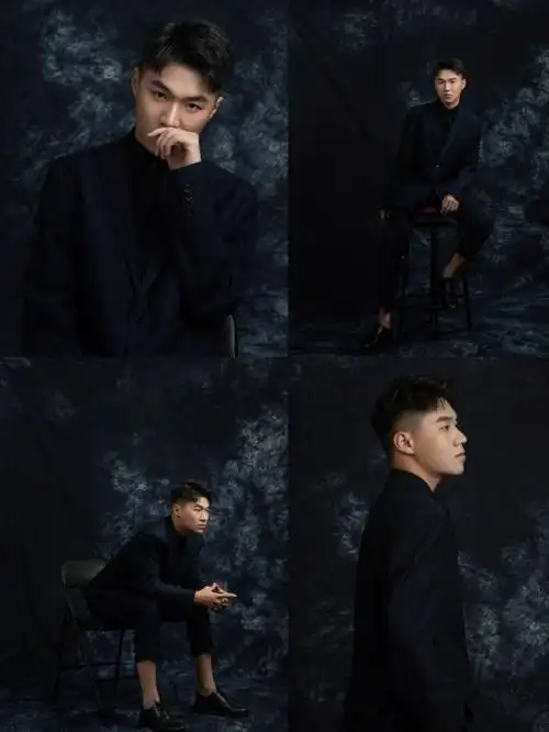 西装写真解锁男士杂志封面写真