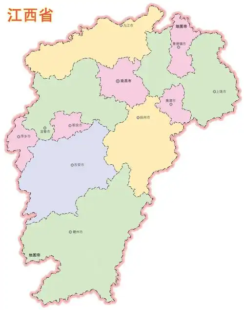 江西省11个地级市的名字是怎么来的,有何历史?