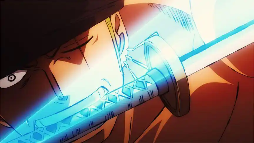 索隆拔刀的那一刻,你就得逃了!