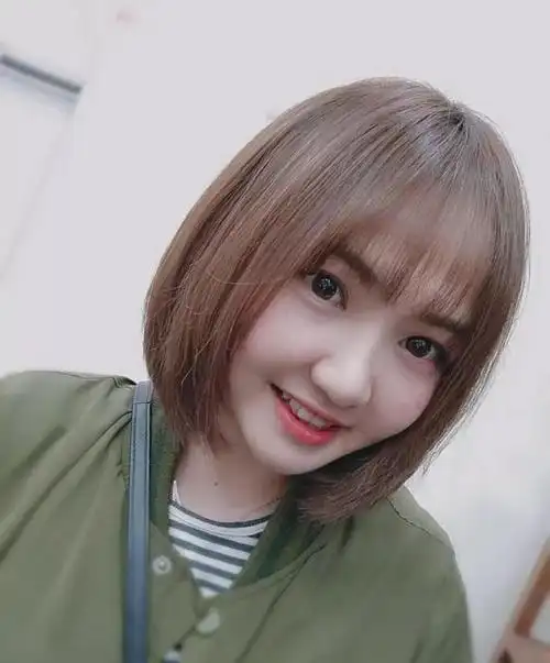 今年流行"圆弧短发", 绝对是瘦脸减龄利器!_发型