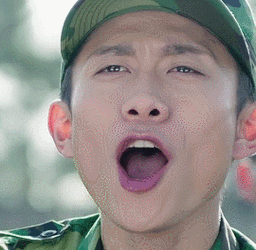 张一山帅气吼吼吼开心gif动图_动态图_表情包下载_soogif