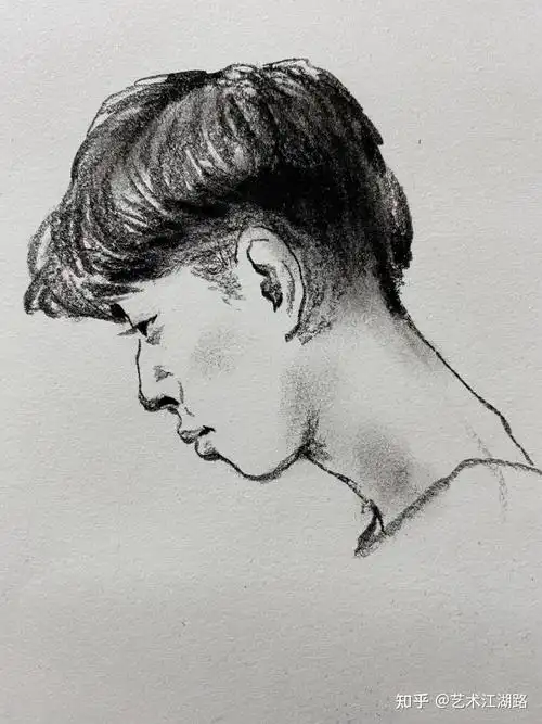 干货分享速写头部