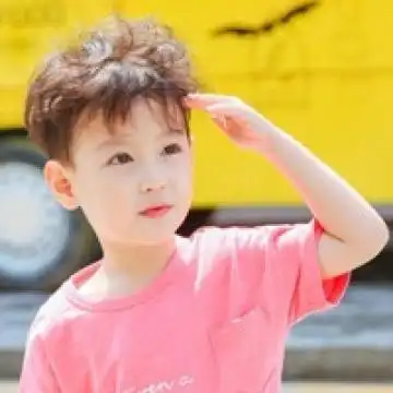 可爱漂亮的萌娃,男生头像图片-回车桌面