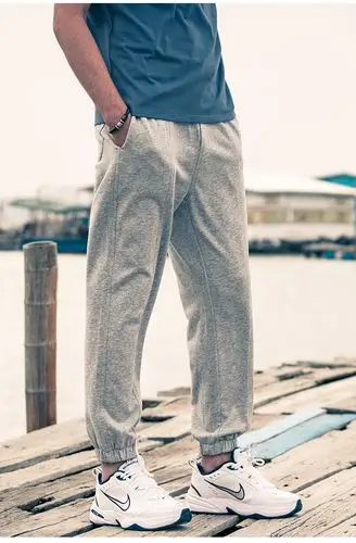 k/耐尔克 jd商场专柜同款大学生夏天喜欢穿的 春夏男士运动休闲裤舒适