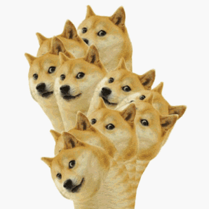 doge狗狗摇头qq表情包gif表情
