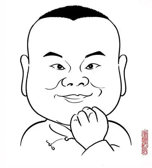 漫画家笔下的明星漫像(张砚钧 作品)