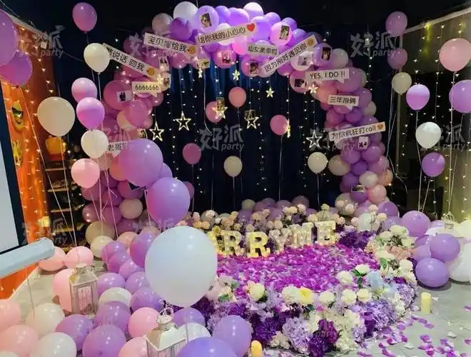 生日场地布置创意生日party布置攻略