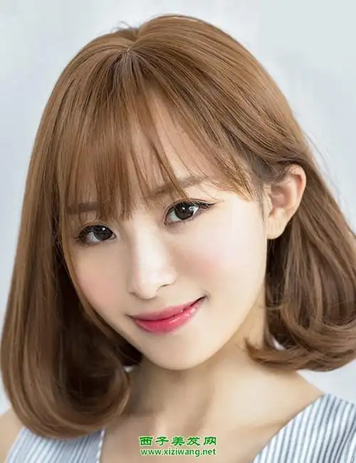 韩系空气刘海梨花头 女神最喜欢的清纯梨花头(3)