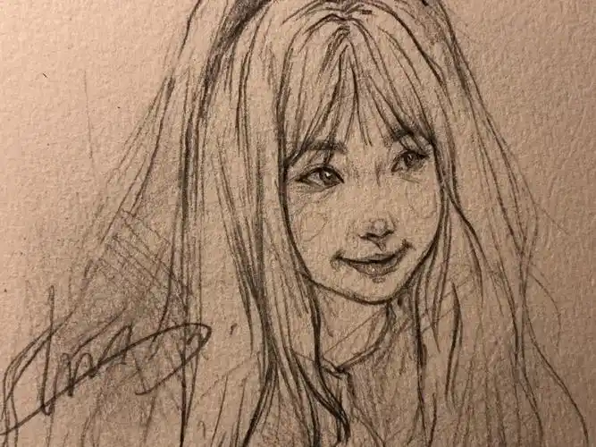 手绘人物美女养眼