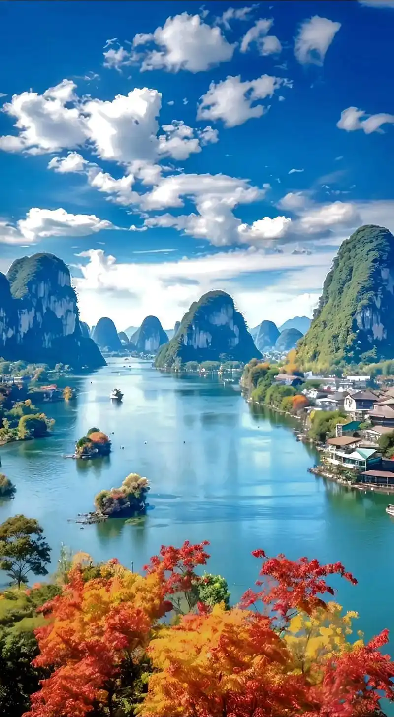 当你累了,不要忘了放松一下自己,就去桂林看看大自然的风景