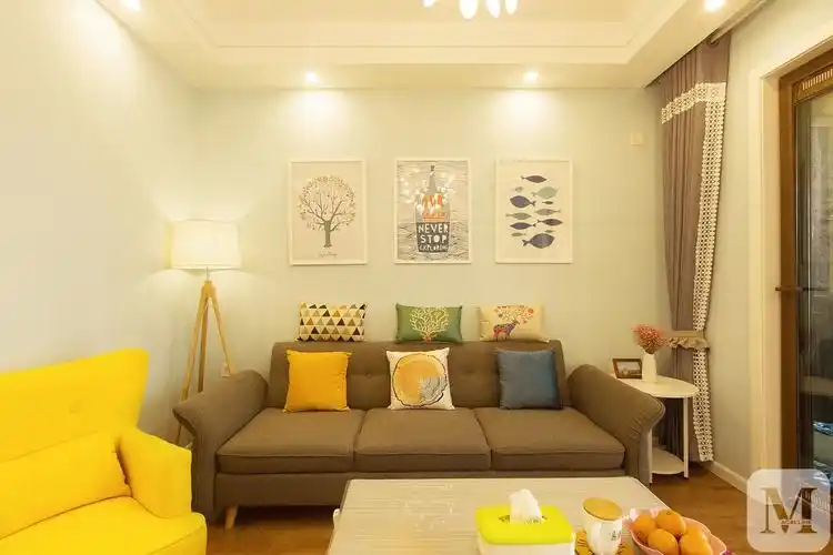 15.0万70㎡简欧二房装修旅游者的温馨家园