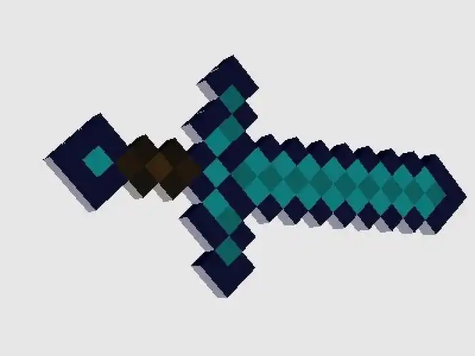 我的世界钻石剑