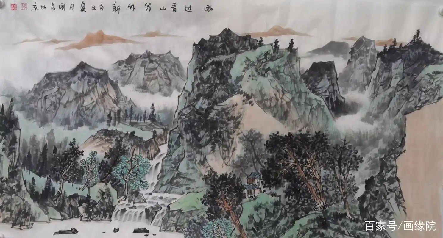 张国良画家山水画作品赏析