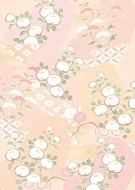 图底纹边框花纹浪漫鸟语花香清新清新浪漫花纹日本风格日本风格背景图