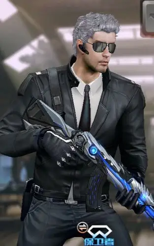 如果我留cf刀锋的发型,再染银灰色合适吗?