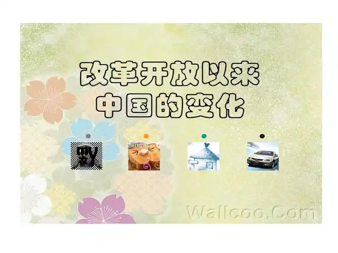 改革开放以来中国变化 38页.ppt 38页