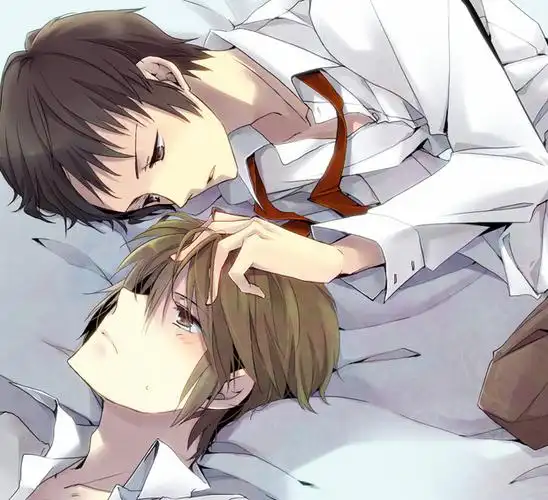 谁给我两个动漫男生在一起的头像图片 多一点